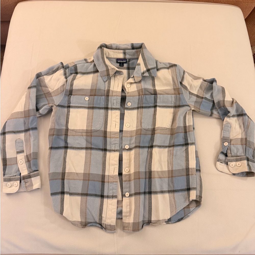 Patagonia Womens Plaid Button Up Shirt